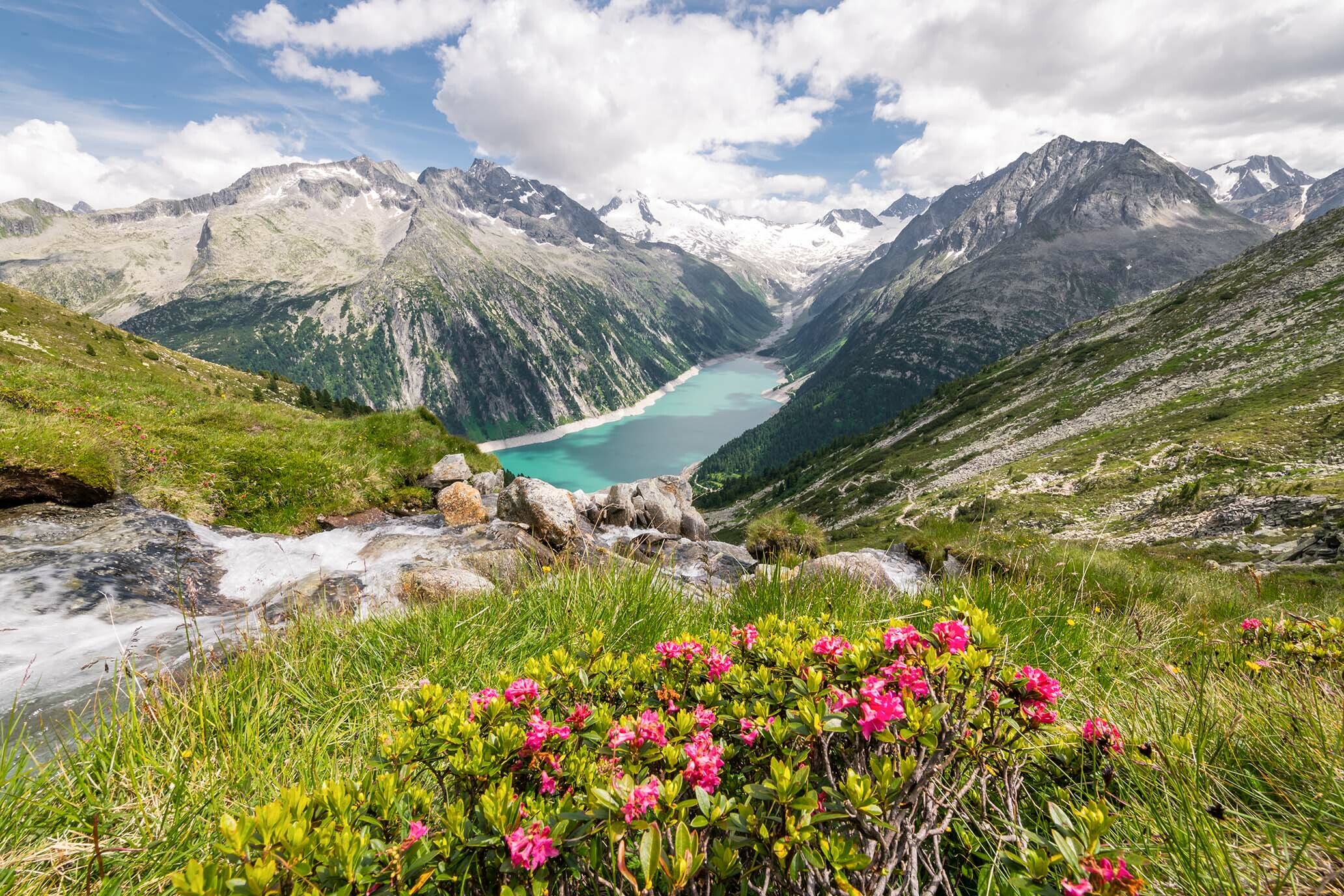 Zillertálské Alpy © Österreich Werbung / Michael Stabentheiner